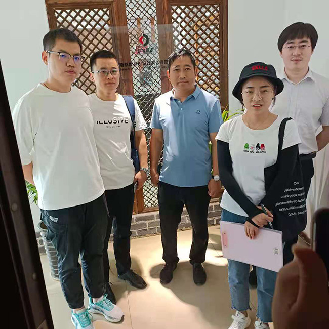 近距離接（jiē）觸——房地產（chǎn）客戶到公司參（cān）觀考察